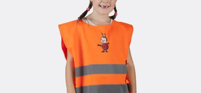 kamizelka odblaskowa dla dzieci