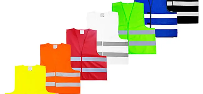 kamizelki odblaskowe różne kolory
