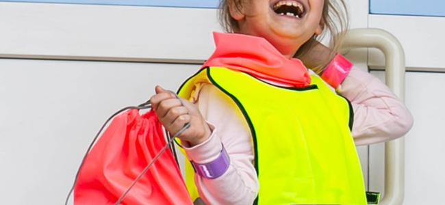 odblaski dla przedszkolaków